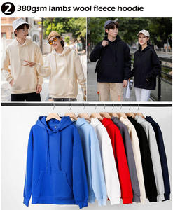 เสื้อฮู้ดลายหมึกพิมพ์ลายสำหรับผู้ชายเสื้อมีฮู้ดสีสาดน้ำงานสร้างสรรค์ในสตูดิโอศิลปะ - Product Image 5