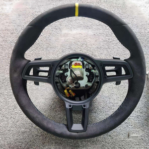 Volante de Cuero Modificado Clásico para Porsche 718 Boxster Cayman, Kit Interior - Product Image 6