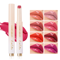 Lápiz Labial HANDAIYAN de 8 Colores, Hidratante Duradero, Textura Brillante, Ilumina el Color de los Labios, Resistente al Agua, Lápiz Labial de Presión, Nuevo Cosmético de Moda