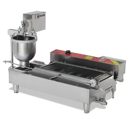Tam otomatik endüstriyel ticari otomatik mini mochi maker kızartma otomat dolum cam donut yapma makinesi
