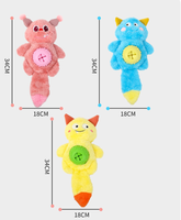 Jouet en peluche durable pour chien, motif petit monstre, pour la conservation de la nourriture, à mâcher, éducatif, pour le soulagement, fournitures pour animaux de compagnie, vente en gros