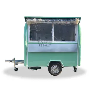 Recommend Food & Beverage Factory Mobile Food Vending Cart Catering Carts In Pure Body Sell Truck