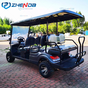Kualitas tinggi bensin 6 Seater Golf Cart listrik Golf Buggy Saudi Saber bersertifikat <span class=keywords><strong>Club</strong></span> mobil Golf Cart untuk dijual