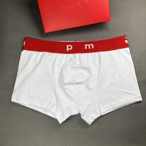 Factory Direct Ready to Ship <strong>Best</strong> <strong>Men's</strong> Combed Cotton <strong>Boxer</strong> <strong>Briefs</strong> Multi Color Set Letter Waistband 3d Supportive <strong>Pouch</strong> Mid - Product Image 3