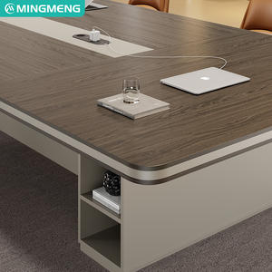 Mesas y sillas de conferencia de alta gama, comerciales, de forma rectangular, personalizables, mesas y sillas para capacitación. - Product Image 6