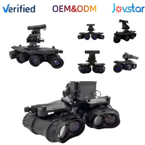 แว่นมองกลางคืนแบบพาโนรามา NVG High FOM สี่หลอด Gen2+ Gen3 ฟอสเฟอร์สีขาว/เขียว สำหรับการปฏิบัติการทางยุทธวิธี JV-NVF201 Tactical Goggle - Product Image 4