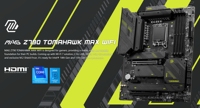 Pour Carte Mère Gaming ATX MSI MAG Z790 TOMAHAWK MAX WIFI, Intel 12e/13e/14e Génération CPU LGA1700 DDR5 7.5G LAN 256Go pour Ordinateur de Bureau
