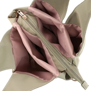 Bolso bandolera de nylon personalizado, ligero, de gran capacidad, impermeable, para mujer. - Product Image 5