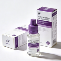 Boîtes à pilules pour médicaments oculaires recyclables personnalisées avec poignée, papier extractible et boîte cadeau, laminage mat et gaufrage