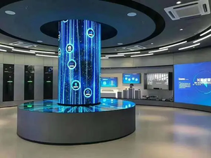 Écran tunnel temporel 3D incurvé à micro-LED interactif pour des expériences immersives - Product Image 3