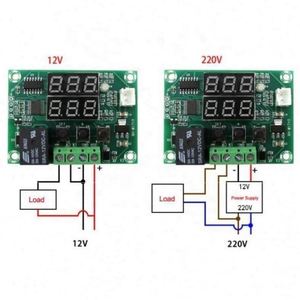 Controlador de temperatura del termostato de pantalla <span class=keywords><strong>digital</strong></span> LED dual DC12V Módulo de sensor NTC - Product Image 4