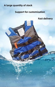 Gilet de sauvetage professionnel avec ceinture sifflante, gilet gonflable pour protéger les personnes de la noyade en toute sécurité - Product Image 3