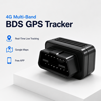 Traceur GPS OBD 4G 9-36V Plug&Play avec avertissement de survitesse, détection ACC, positionnement multi-protocoles, stockage cloud et gestion de flotte