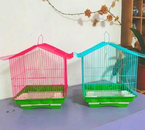 Gabbia per uccelli in metallo di ferro in acciaio inox all'ingrosso con manico per parrocchetti e pappagalli allevamento gabbie per animali domestici - Product Image 4