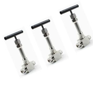 Vanne à boisseau sphérique compacte 3/8 A351 Cl2 Vanne multi-ports pour équipements de transport - Product Image 3