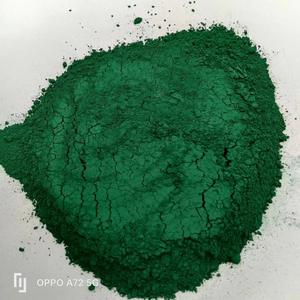 Suelo verde de óxido de hierro disponible para Pigmento verde, compuesto de hierro verde, luz 5606, temperatura rápida, fácil coloración - Product Image 6