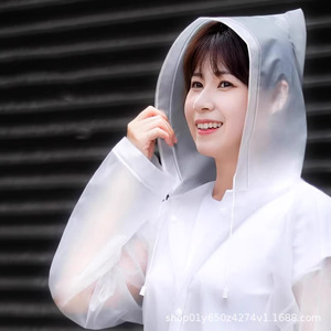 Impermeable Desechable Haishi Hainuo para Adultos, Largo, Grueso, de Cuerpo Entero, Ligero, Talla Grande, Portátil, para Hombre y Mujer - Product Image 1