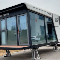 Maison en capsule en bois préfabriquée, modulaire, luxueuse, moderne, écologique, installation rapide, acier, imperméable, portable, hôtel