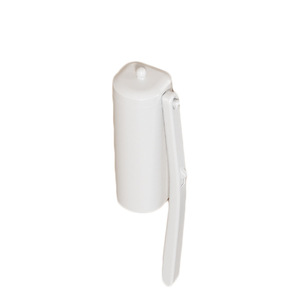 Disposable Toilet Brush Wall Mounted Replaceable Head Bathroom Cleaning Brush Microfiber Plastic Handle - Product Image 5