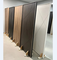 Bois massif moderne, très populaire, au design simple et élégant, imperméable, finition carbone cristal, pour l'intérieur des chambres et salles de bain, style ferme.