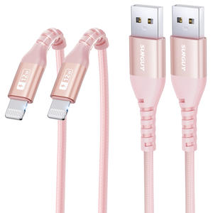 Câble de données USB SUNGUY en nylon tressé Type-A vers Type-C à charge rapide avec garantie de 3 ans certifié ROHS CE - Product Image 6