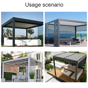 Chòi nghỉ ngoài trời đa năng khung nhôm công nghệ thông minh, mái che hoàn hảo - Product Image 5