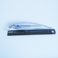 15.5cm 38g gros Jerkbait leurre dur méné appât corps blancs blancs non peints méné leurre pêche leurre blancs