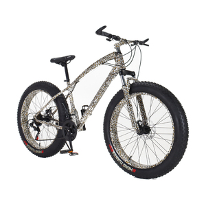 Bicicleta de carreras <span class=keywords><strong>DAURADA</strong></span> personalizada de 26 pulgadas para hombre, cuadro de acero de alto carbono, disco de 21 velocidades, nuevo diseño, bicicleta Snow Fat Made China - Product Image 6