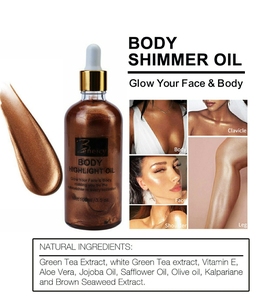 น้ำมันประกายตามสั่งเนื้อครีมให้ความชุ่มชื้นเนื้อเรียบเนียนสีง่ายไม่เหนียวเหนอะหนะทำความสะอาดง่าย - Product Image 2