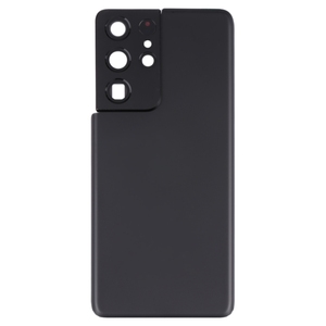 Buona qualità per <span class=keywords><strong>Samsung</strong></span> Galaxy <span class=keywords><strong>S21</strong></span> Ultra 5G <span class=keywords><strong>Cover</strong></span> posteriore della batteria con copriobiettivo della fotocamera (nero) - Product Image 2