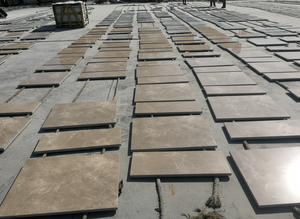 फेसडे के लिए तारकीय ऐश उच्च ग्रेड बड़े स्लैब बेज ग्रे पत्थर - Product Image 3