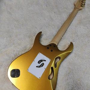 Chitarra Elettrica Double Neck Geake ST-311 con Corpo in Mogano, Manico in Acero, Finitura Lucida, Tastiera in Palissandro, Configurazione Pickup H-S-H - Product Image 2