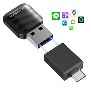 2-in-1 draadloze CarPlay adapter Android Auto draadloze plug-and-play automatische connectie eenvoudige installatie draadloze CarPlay adapter voor auto - Product Image 1