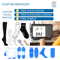 Chaussettes de sport de basketball en nylon 100% respirant, tendance européenne et américaine, personnalisables rapidement, ODM, petit lot, haute qualité, pour hommes