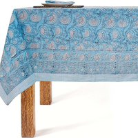 Nappe personnalisée moderne tissée 100 % coton imprimée par sublimation, la plus vendue, pour la maison, l'hôtel, les mariages, les fêtes, OEM, Noël