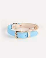 Collier de chien personnalisé en cuir PU de luxe avec boucle en métal doré pour chiens de petite/moyenne/grande taille