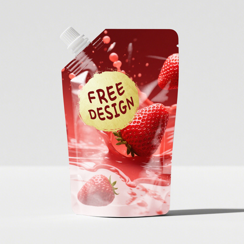 Digital Printing Customize Screw Cap Spout