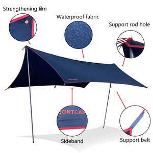 2023ขายร้อนกันน้ำแคมป์ปิ้ง Tarp สำหรับตั้งแคมป์เดินป่าตกปลาปิกนิก - Product Image 2