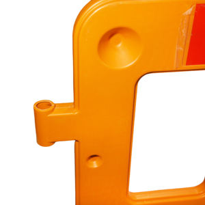Barrières de sécurité pour piétons, clôtures pour festivals, gestion des foules, barrières de circulation routière en plastique pour piétons, livraison, sécurité routière - Product Image 4