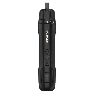 KOMAX ไขควงไฟฟ้า 19 ซม. แรงบิด 6 นิวตันเมตร แบตเตอรี่ลิเธียมแบบชาร์จไฟได้ ชุดเครื่องมือ DIY สำหรับใช้ในบ้าน - Product Image 2
