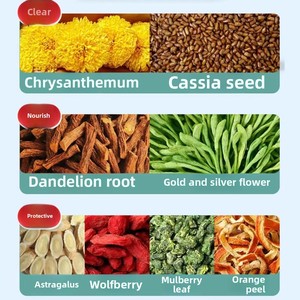 Tisane Essentielle de Ginseng Américain, Astragale, Goji, Chèvrefeuille, Graines de Cassia et Racine de Pissenlit pour la Santé – Sachets de Thé Préemballés - Product Image 4