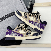 2023 Baskets décontractées rétro pour hommes, tendance mode, avec doublure en maille épaisse, chaussures de marche vierges pour personnalisation avec logo de marque