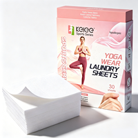Foglietti Detersivo KELEE Eco-friendly per Abbigliamento Sportivo, Formula Delicata e Sicura, Pronti per la Spedizione