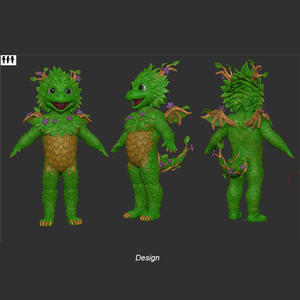 Usine personnalisée grand affichage de mascotte accessoire personnage créatif Style dinosaure personnalisé pour Costume de mascotte - Product Image 3