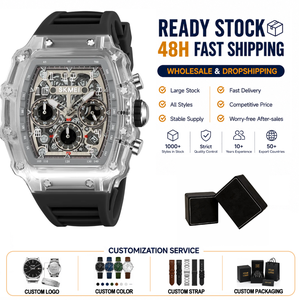 Skmei 2305 Barrel Shape Silicone Band Small Three Needle Quartz Stop <strong>Watch</strong> Multi-Functional <strong>Rectangular</strong> Men's Quartz <strong>Watches</strong> - Product Image 1