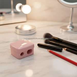 BE BEAUTY BBPS052 Idéal pour la Chine, <span class=keywords><strong>taille</strong></span>-crayons cosmétiques personnalisés rose et noir pour <span class=keywords><strong>maquillage</strong></span> des sourcils, des lèvres et des yeux - Product Image 3