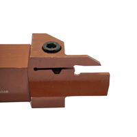 Porte-outil de rainurage en acier à ressort DLT MGHH325R-48/66-T25H pour tour CNC, barre de rainurage frontale adaptée aux plaquettes en carbure MGMN