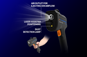 <span class=keywords><strong>Pistolet</strong></span> <span class=keywords><strong>antistatique</strong></span> Tronovo DG25P, facile à manipuler, <span class=keywords><strong>pistolet</strong></span> à air ionisant ESD avec mode lumière et pulsé pour teindre les vitres de voiture - Product Image 6