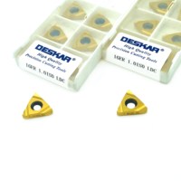 Plaquettes de taraudage indexables DESKAR 16ER1.0ISO/10W/10UN 16IR8NPT/19BSPT/3TR/AG60 LDC, plaquettes en carbure pour machines-outils CNC