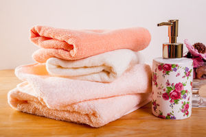 Serviette de bain de luxe personnalisée 100% coton ensemble de serviettes de bain colorées au meilleur prix fournisseur indien - Product Image 5